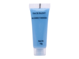 Tinta Corporal Diy Luminescente Fluorescente Azul