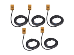 Sensor de proximidade NPN fechado, IP65, 10-30V, 28Hz, 5 peças S/MARCA