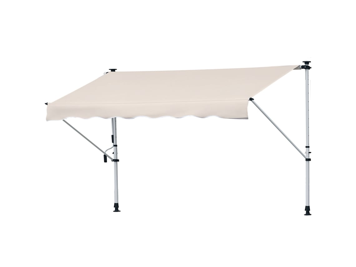 Toldo ajustável DECORALAR TECH para terraço e jardim (400x120x170 cm)