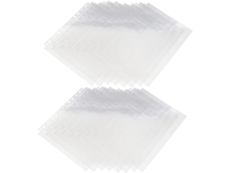 Beavorty 50 Pochettes Foto Em Plástico Transparente A4 9 Compartimentos Para Álbum Com 3 Anneaux Pages D'album