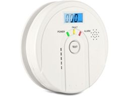 Alarme De Monóxido De Carbono 85 Db, Detector De Co Com Visor Lcd
