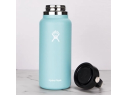 Garrafa de água térmica Brilvibera de 950ml, garrafa de água esportiva em aço inoxidável (32 oz)