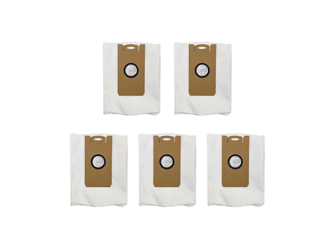 Conjunto De 5 Sacos Pó Para Aspirador Robô W2, Acessórios Limpeza, Peças Reposição, Substituíveis . Tuotuo (par)
