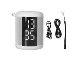 Relógio Despertador com Alto falante Bluetooth LAXISCREED