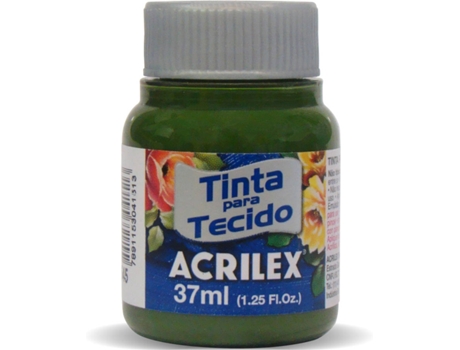 Tinta Acrilex Fosca para Tecido Verde Oliva (04140/545 37ml)