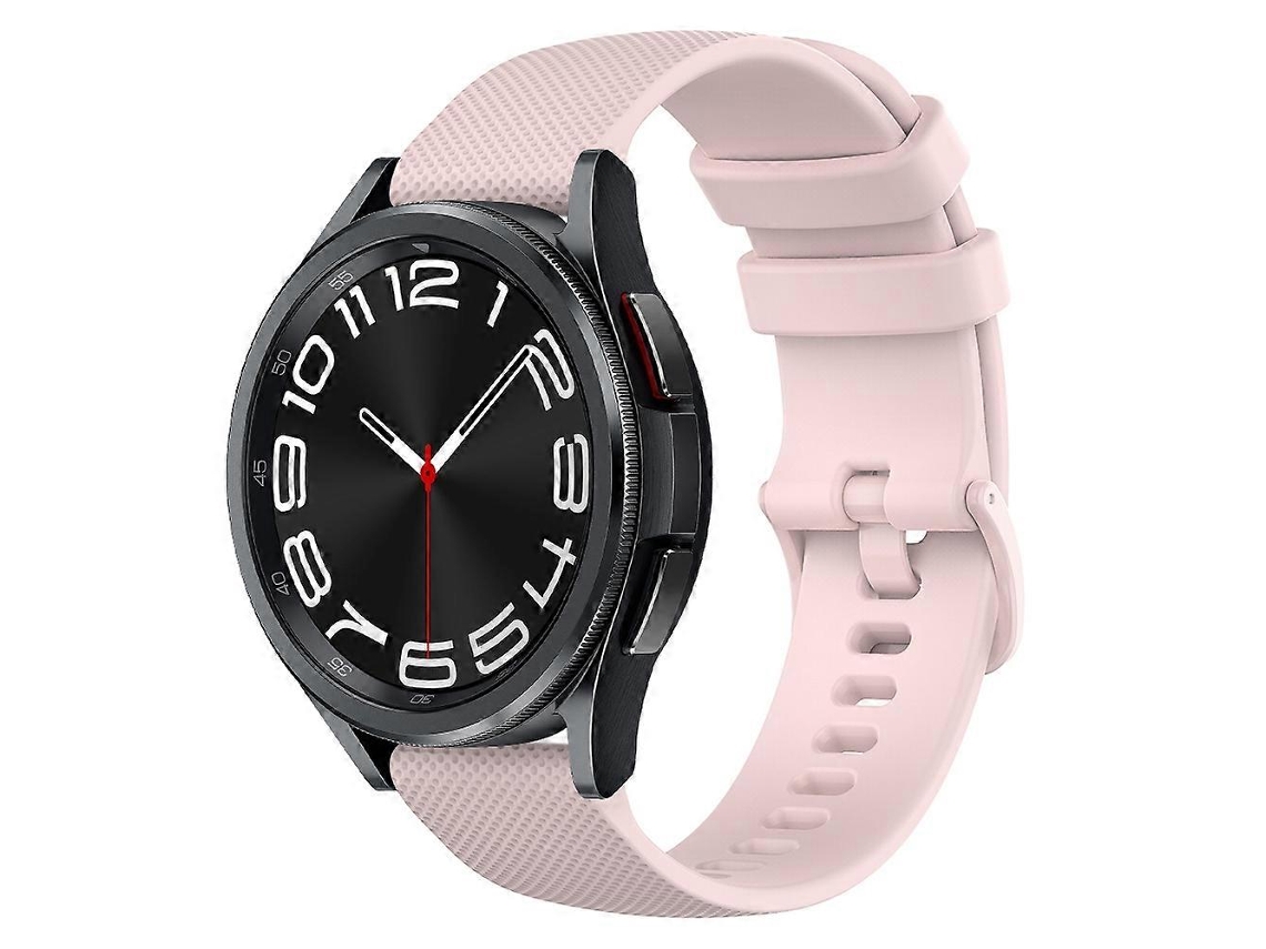 Pulseira De Silicone Quadriculada De 20 Mm