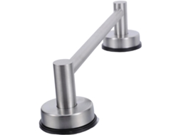 Suporte De Toalha Expansível Com Ventosa Mobestech, 28, 7a 56, 3cm, Telescópico, Para Banheiro, Montado Na Parede