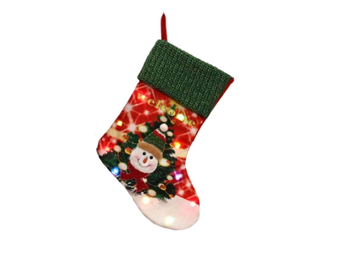 Meias de Natal com Luzes Led LAXISCREED