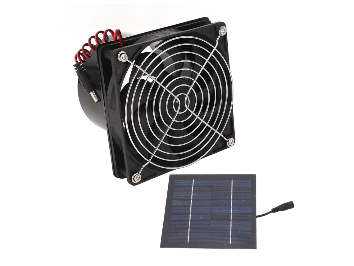 Laxiscreed Ventilador Solar Para Exaustão E Dissipação De Calor, Ventilação Eficiente