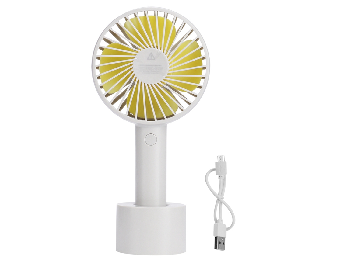 Ventilador Portátil N9 Mini Usb Carregável Silencioso Cinza
