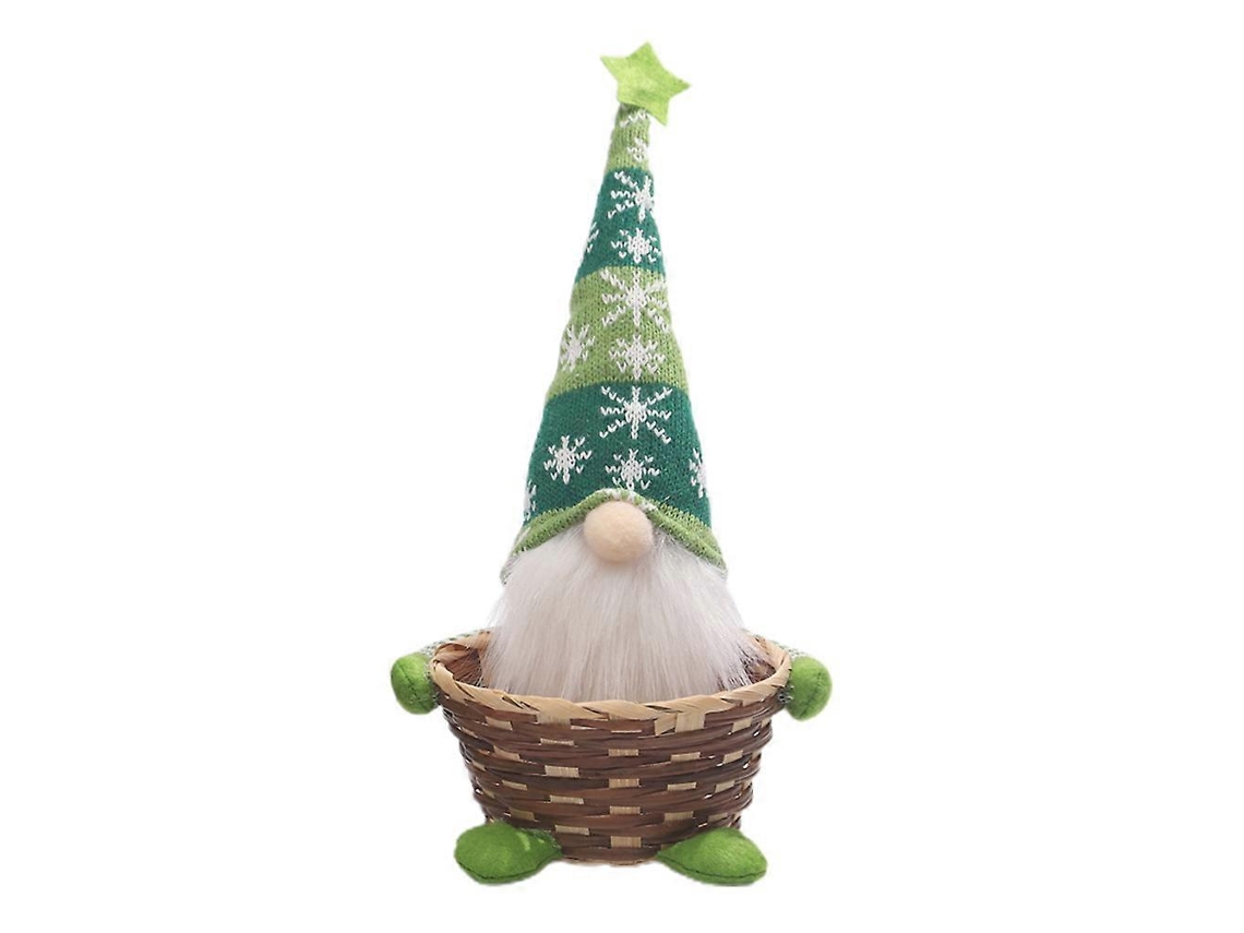 Cesta De Doces Em Formato De Gnomo Adorável, Criativa E Ideal Para Presentes De Natal. Hengjian