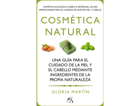 Livro Cosmetica Natural de Gloria Martín (Espanhol)