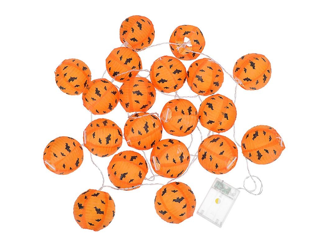 1pcs Lâmpada De Corda De Abóbora De Halloween Para Decoração De Halloween