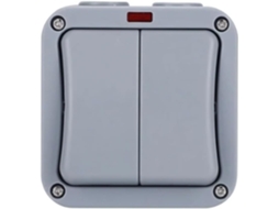 Interruptor Elétrico De Parede À Prova D Água Ip66 220v Com Botão Segurança Liga Desliga E Montagem Fonte Alimentação Pc