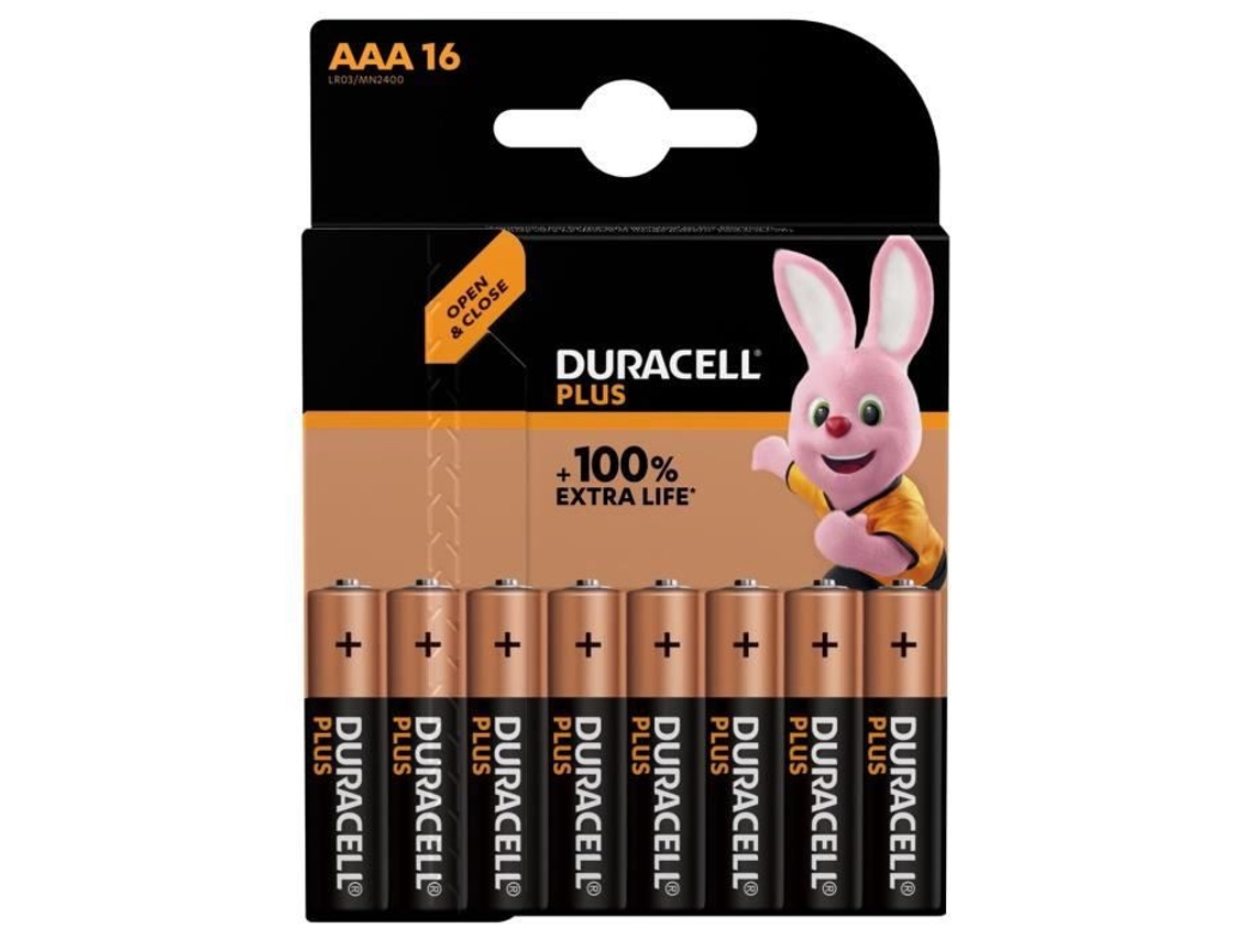Blister de 16 Baterias Mais 100% Mn2400 Aaa Lr03 1,5V