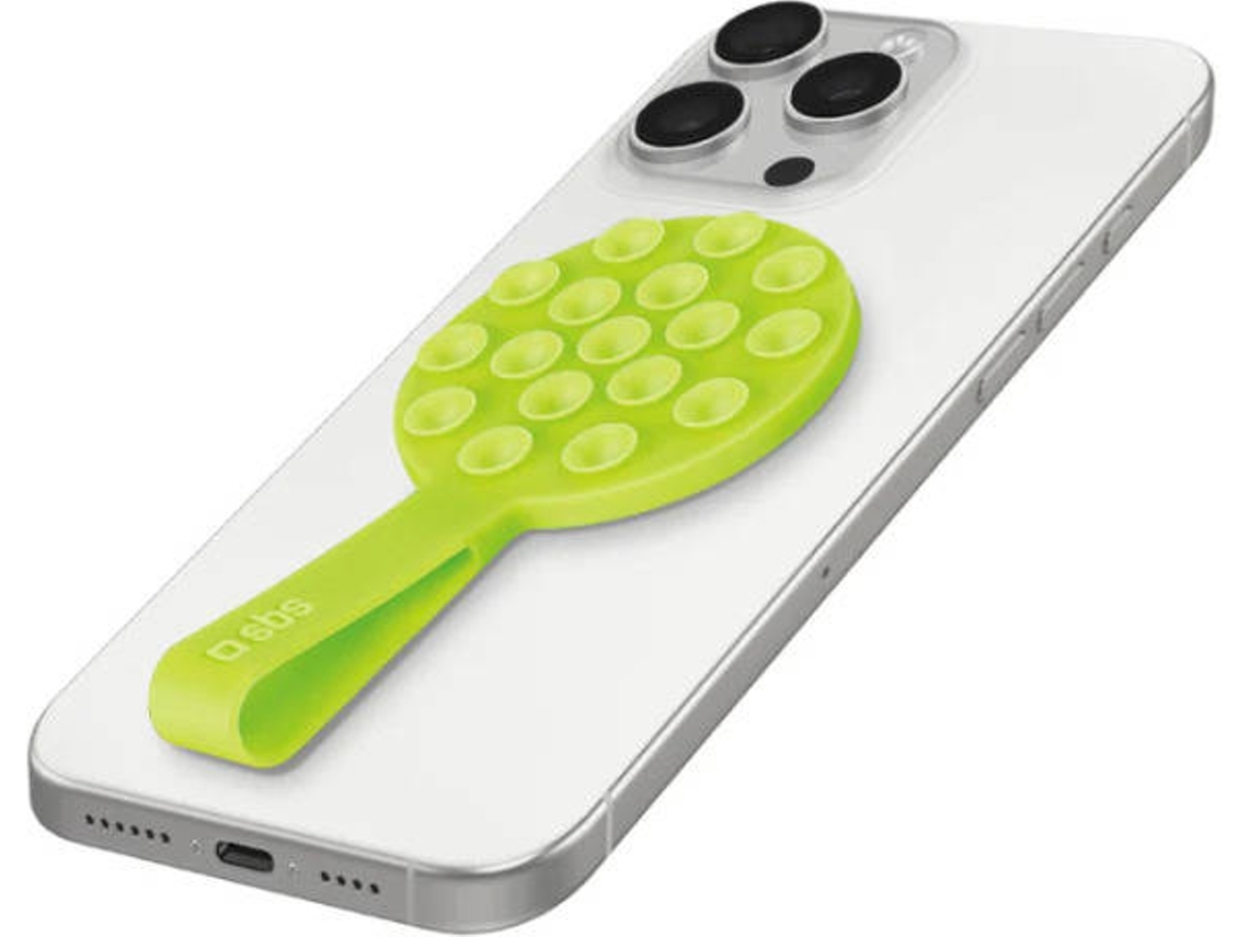 Suporte com Ventosa SBS com Pega de Segurança (Outlet Caixa Aberta - Compatível com MagSafe - Verde)