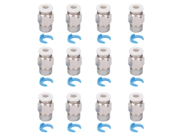 Conector Pneumático Push Fitting M10 Acessórios Extruder Impressora 3d Cr10 12pcs