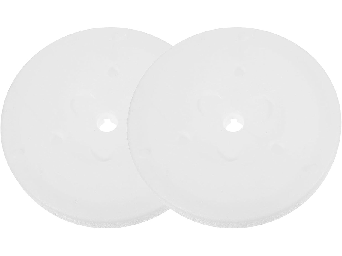 Base Para Coluna Homoyoyo, Preenchível Com Água, Plástico Branco, 2 Peças, Estabilidade Extra Para Festas E Eventos Ao