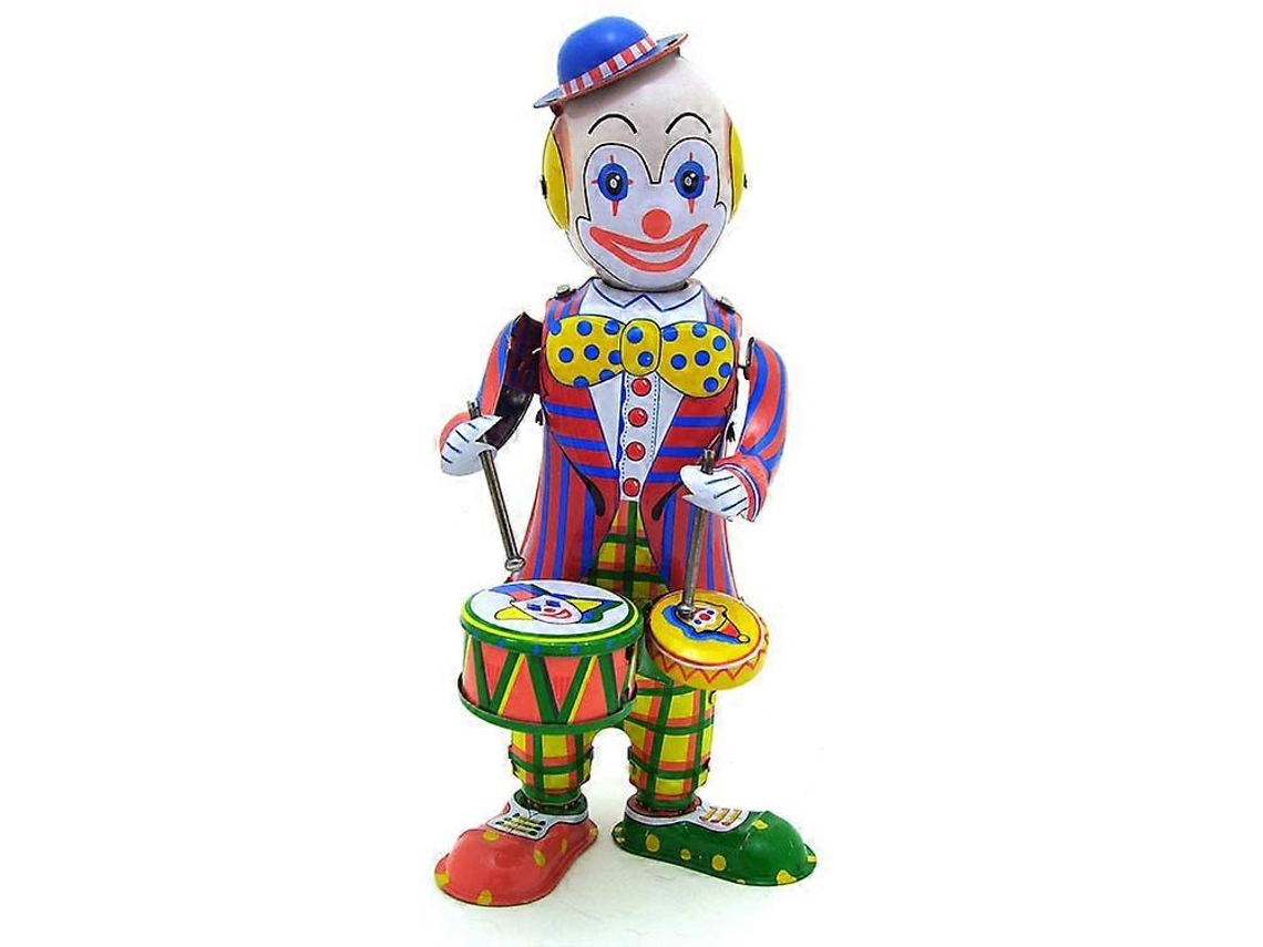 Brinquedo De Percussão De Palhaço, Decoração Personalizada, Presente Criativo, Brinquedo De Lata Everley891