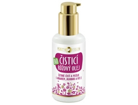 PURITY VISION Bio Pink Cleansing Oil With Argan Jojoba And Vitamin e 100Ml