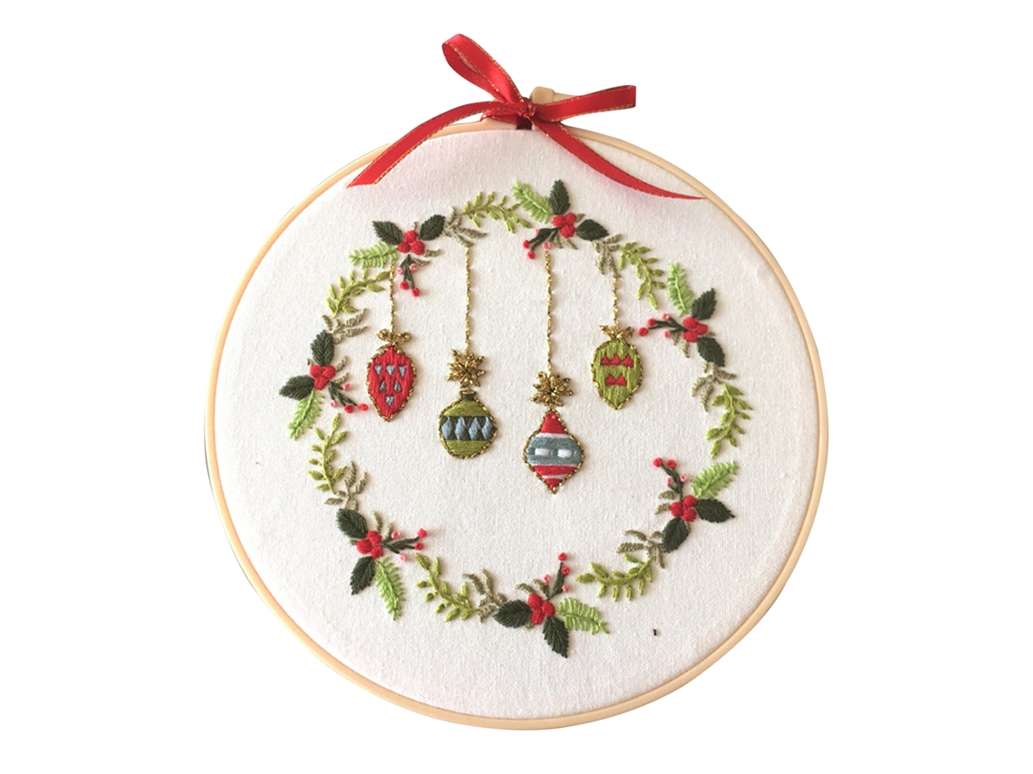 Conjunto De Materiais De Bordado Padrão Em Inglês Artesanato Diy
