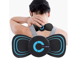 Massageador Eltrico Para Pescoo, Almofada De Massagem Recarregvel Para Pescoo Com Estimulador Muscular Ems Para Aliviar A Pres-tuotuo