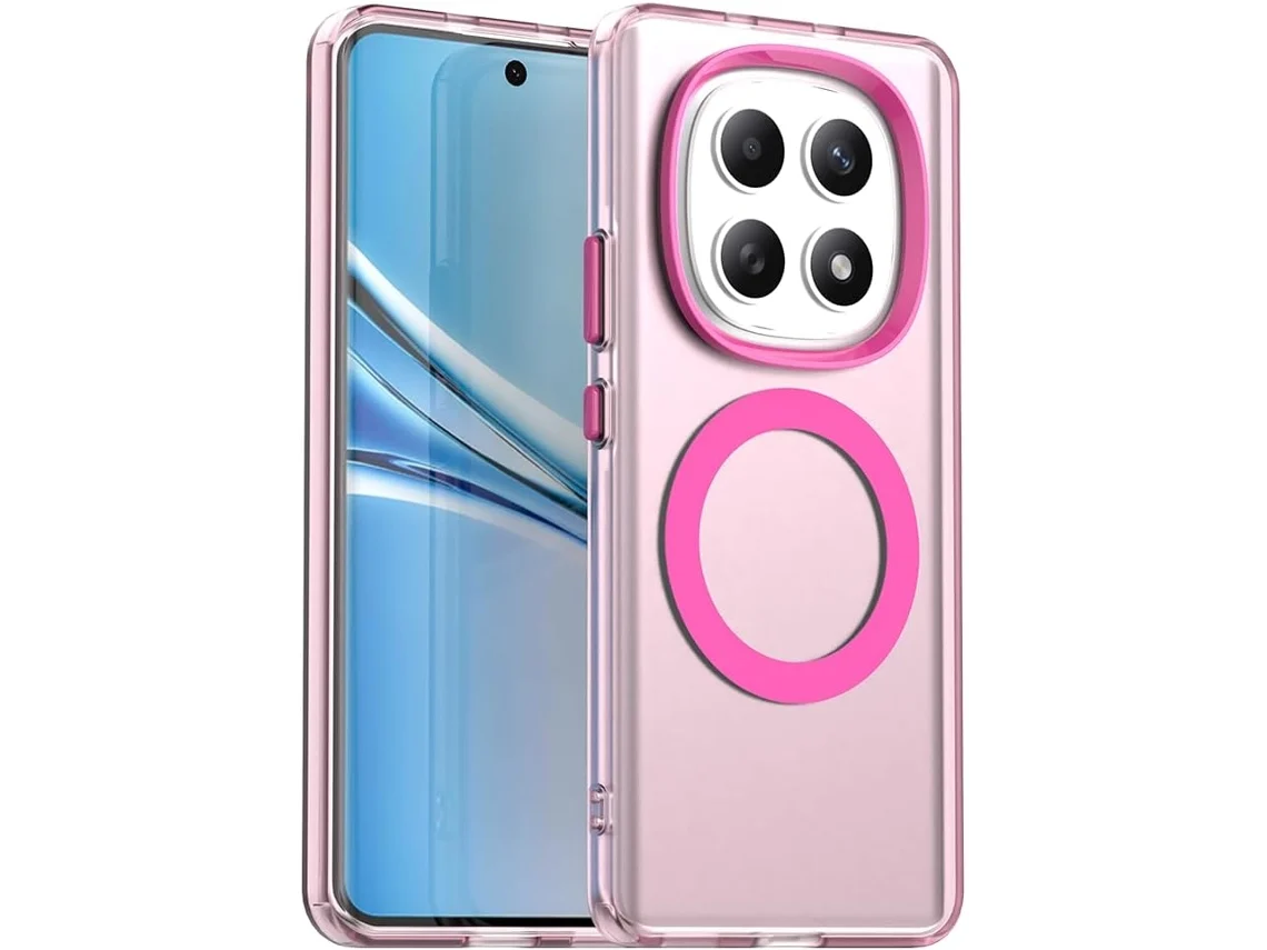 Zsanfs Capa Para Redmi Note 15, Cor Rosa