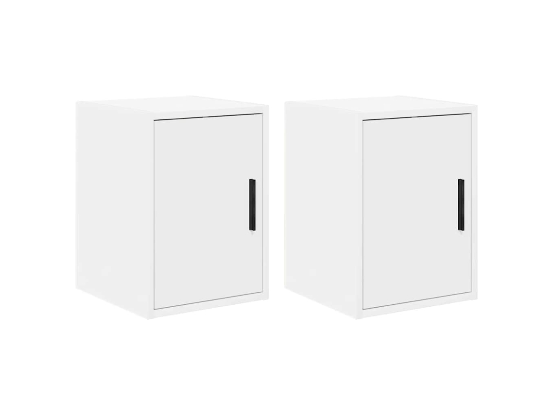 Conjunto de 2 Armários de Parede para Garagem Derivados de Madeira MAISON EXCLUSIVE