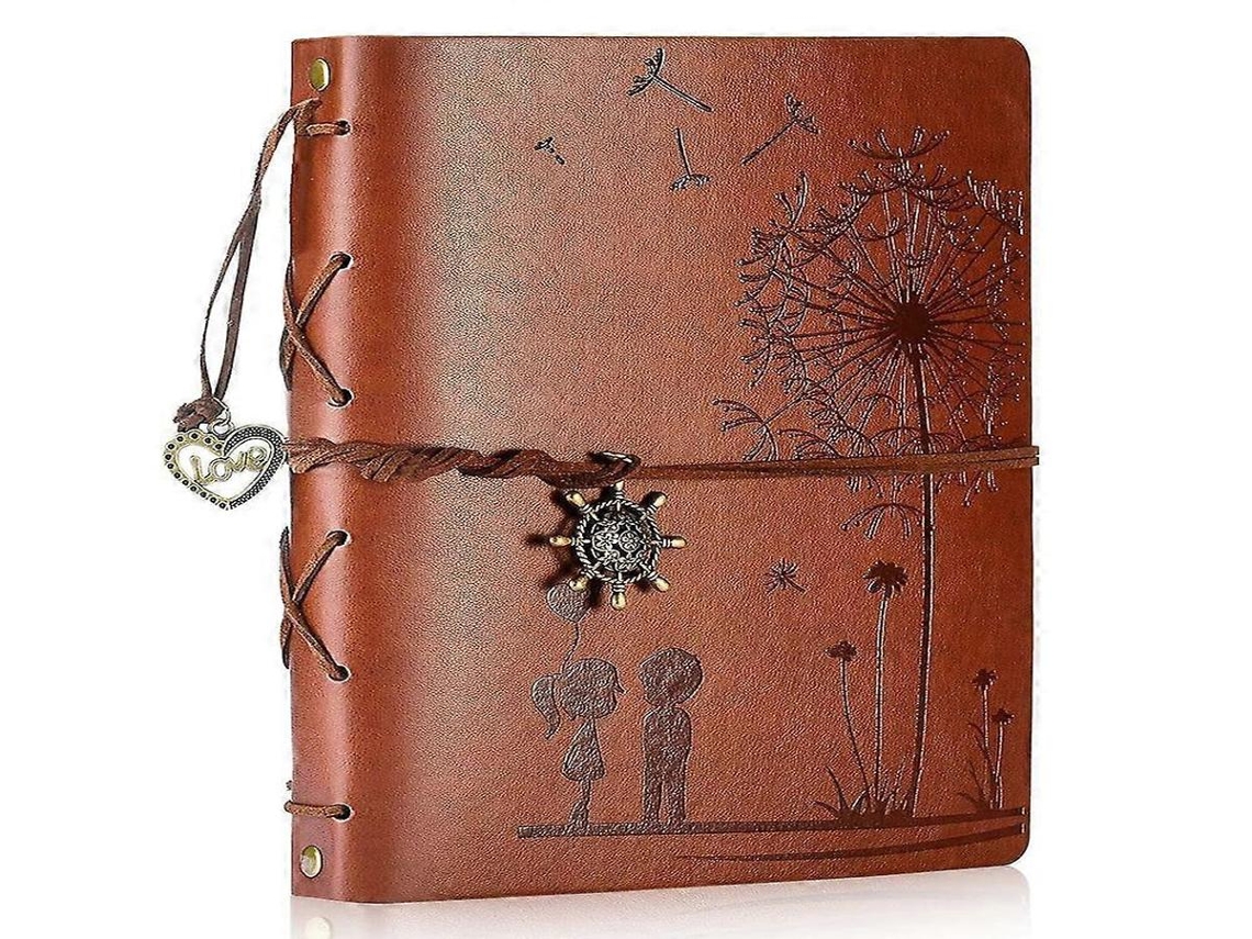 Álbum de fotos Lurelia Scrapbook, 22x18cm, 60 páginas, faça você mesmo