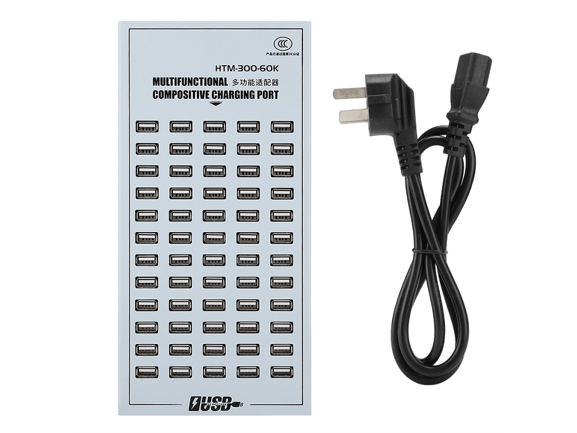 Adaptador Usb LAXISCREED 60 Portas 2a Fast Charging