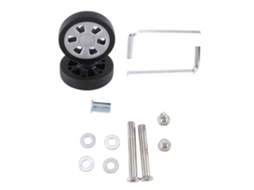 Roda De Substituição Para Mala, Medida 55 X 12 Mm / 6 Mm, Para Reparação E Manutenção De Bagagem
