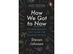 Livro How We Got To Now de Steven Johnson (Inglês)