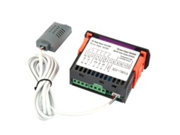 Controlador Automático de Temperatura e Umidade para incubadoras 100 240vac com sistema digital