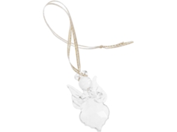 Corrente Decorativa De Cristal Branco Para Sala Estar E Casa, Design