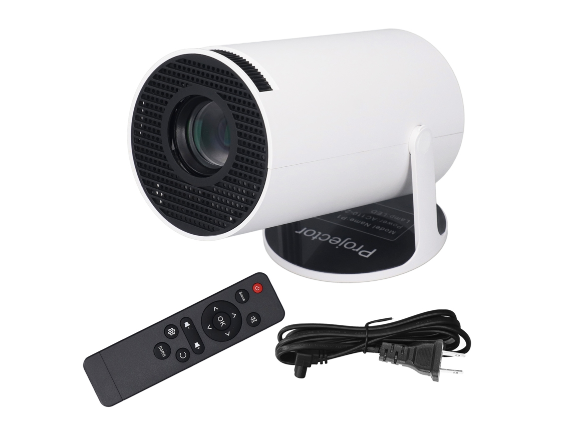 Projetor Portátil Android 11 Wifi6 Bt5.0 180ansi Tela 40-130 Polegadas Rotação 180° Correção Automática Plug Us