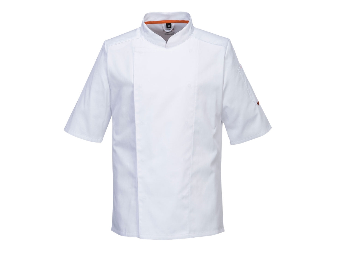 Casaco M/c Meshair Pro Inovação E Conforto Na Cozinha / Branco / S Portwest