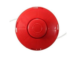 2026-cabeça De Corte De Plástico Vermelho Universal Para Corta-grama 2 Filas M10*1 Sem