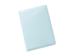 Capa para Fichário de 6 Argolas Recarregável para Guardar e Proteger Fotos, 7,6 Cm , Azul BRILVIBERA (3 Polegadas)