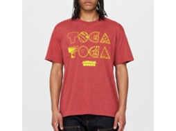 Rockinstone Animal House Movie Toga-2x Heather Red Adult T-shirt Size:m