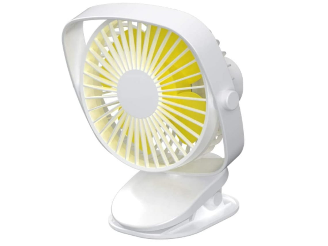 Ventoinha de Mesa ENZON USB 360° Branco
