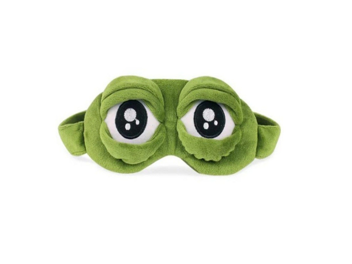 Máscara de Dormir Infantil com Estampa de Sapo, Fofa de Desenho Animado AQUAFORGE