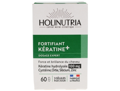 HOLINUTRIA Fortificante Queratina 60 Cápsulas