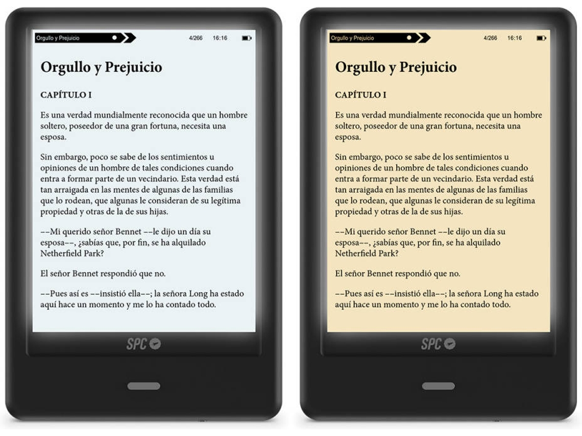 Ebook Reader SPC Dickens Light Pro Worten.pt