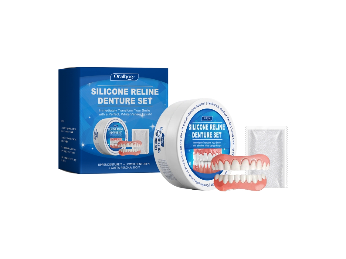 Conjunto Decorativo LAXISCREED para Próteses Dentárias, Recomendado para Ambientes Clínicos e Odontológicos