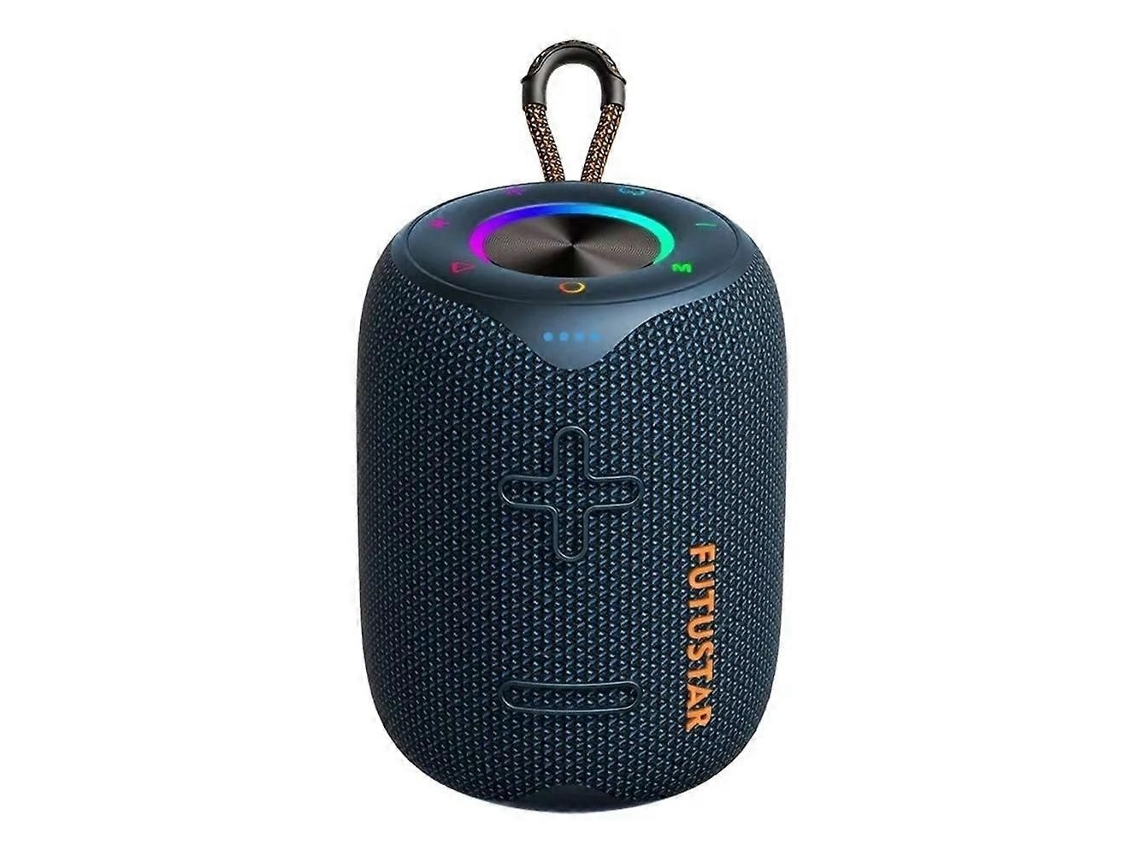 Caixa de som portátil 20w, resistente à água, com LED RGB ELECTVAULT1