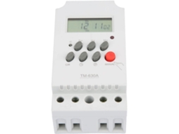 Temporizador Programável 12v Dc Para 220v Ac 17 Configurações De Liga