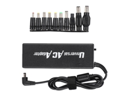 Adaptador Multifuncional Para Laptop (90w De Potência, 10 Adaptadores De Plugue)