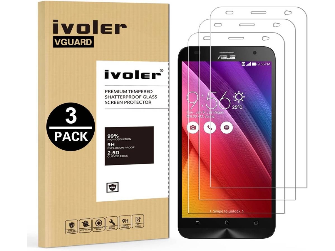 Pelicula de Vidro HONGWE. Zenfone 2 5.5 Ze550ml