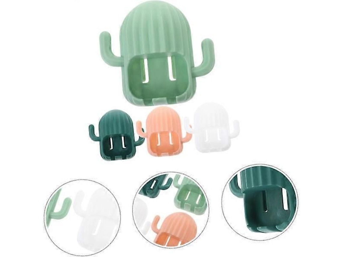 Conjunto De 8 Escovas De Dentes Elétricas Infantis, Com Suporte De Parede.