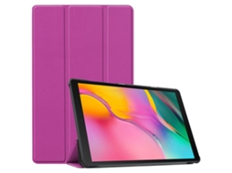 Capa Para Tablet Lurelia, Compatível Com Samsung Galaxy Tab S9 Plus 2023, Roxo, Couro Sintético, Dobrável Com Suporte, Fixação Magnética